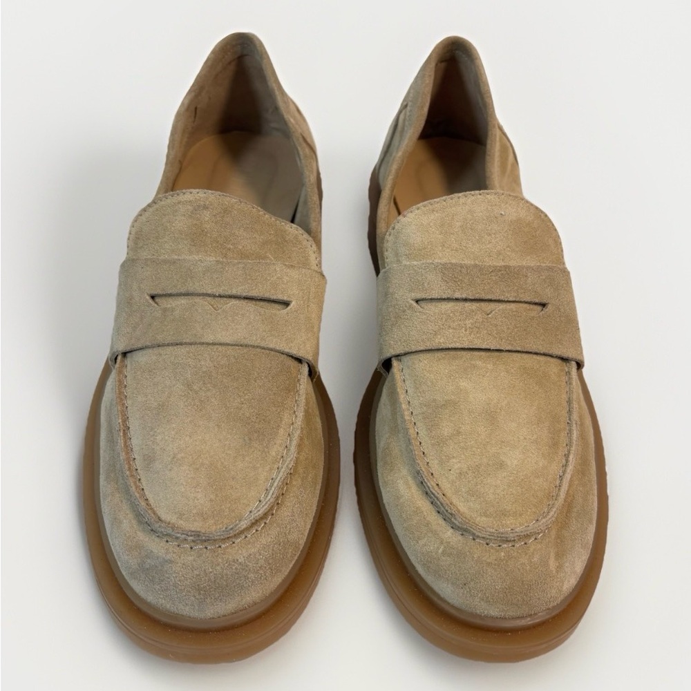Steve Madden Kallen Loafers Size 11 Classic Style Tan Comfort Business Casual - Picture 2 of 5